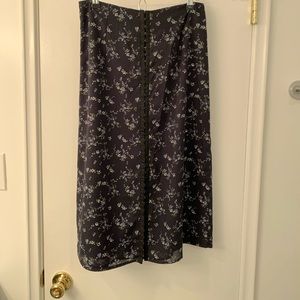NWOT floral skirt